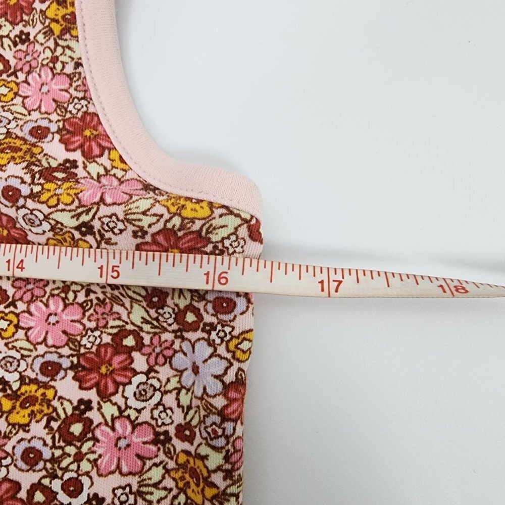 Lands' End‎ Pink Floral Tank Top XS - Picture 5 of 6